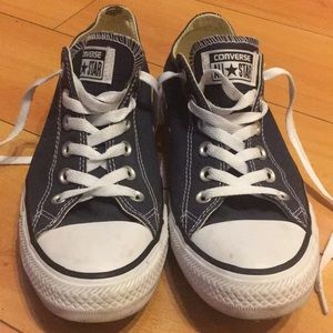 Converse Navy All Star Chucks Women’s 9
